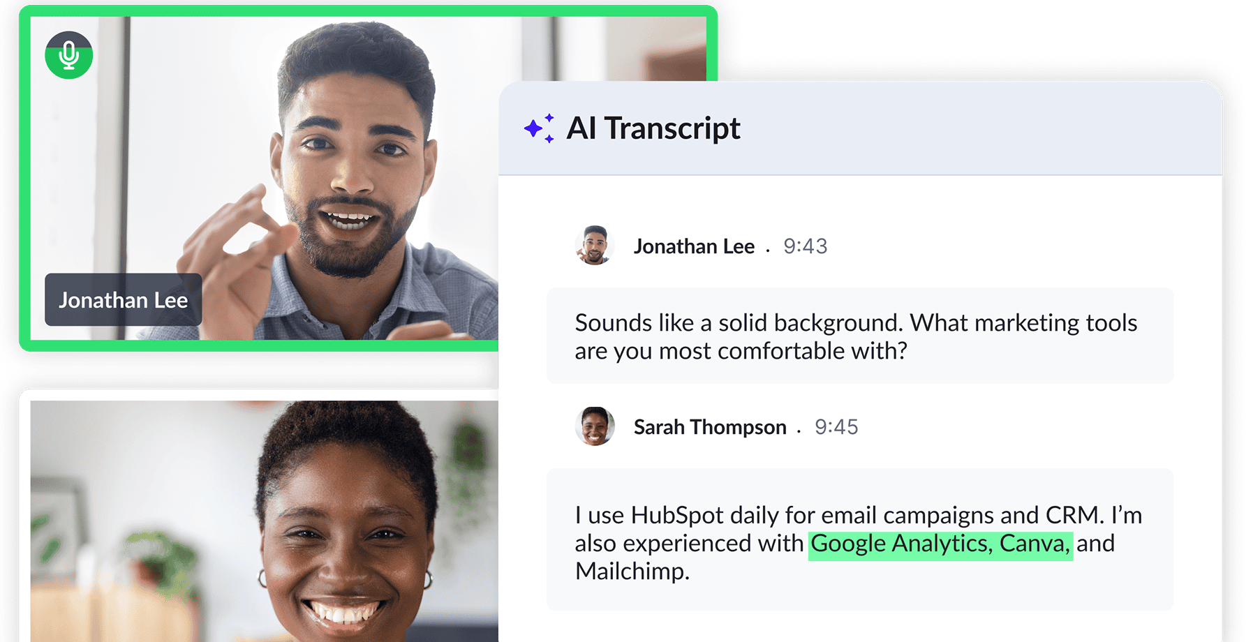 AI Interview Transcription
