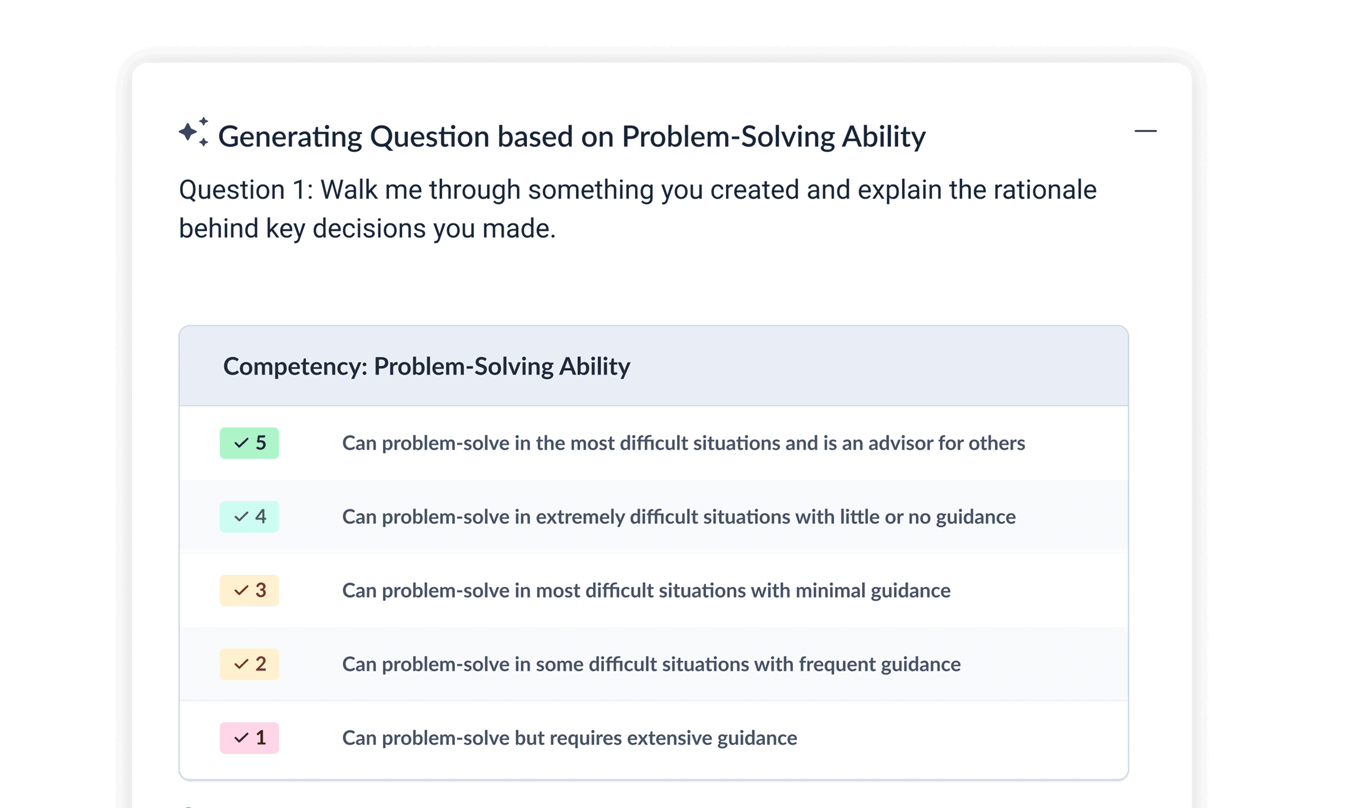 Automated Interview Guides