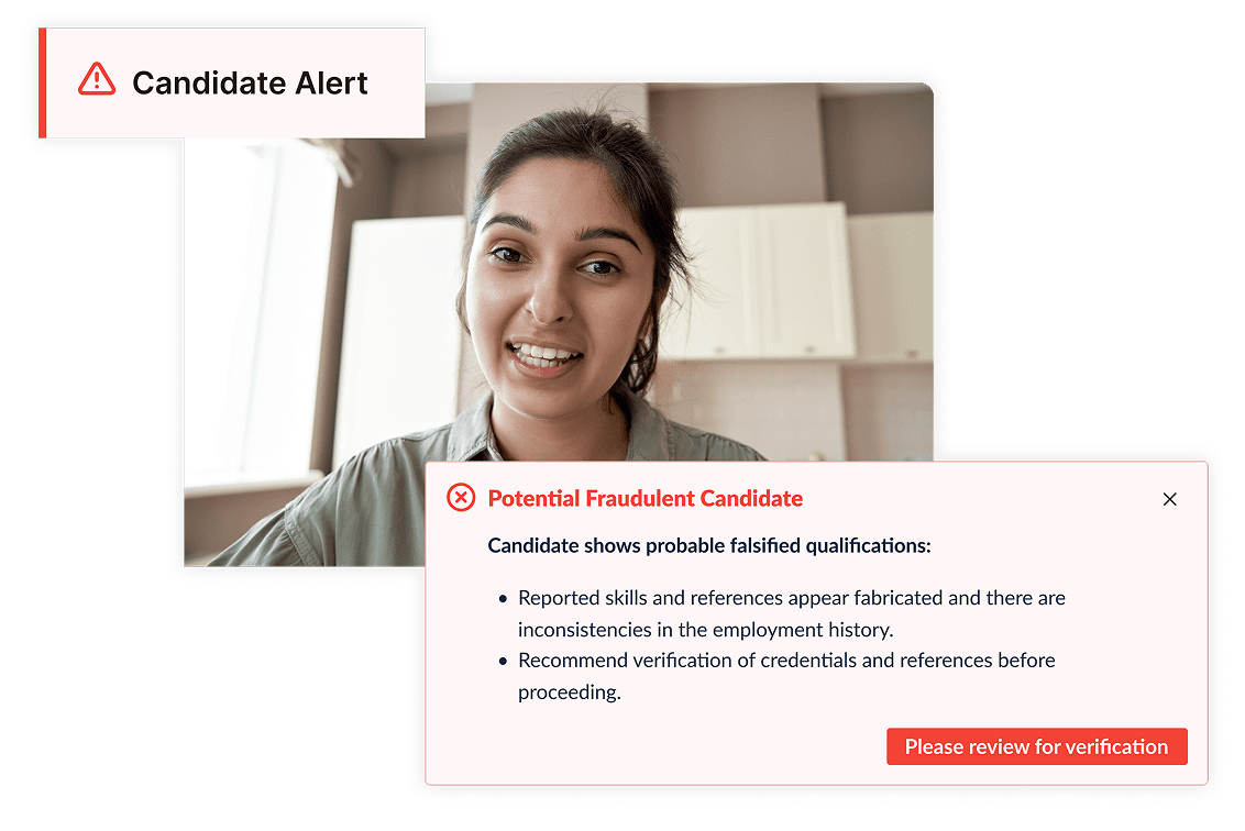 AI Candidate Fraud Detection