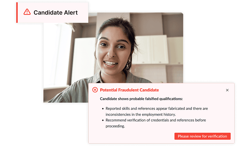 Candidate Fraud Detection