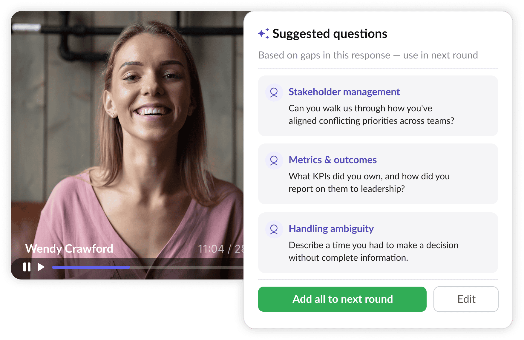 AI Follow Up Questions