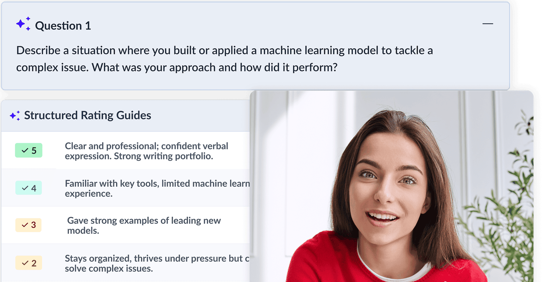 AI interview scoring