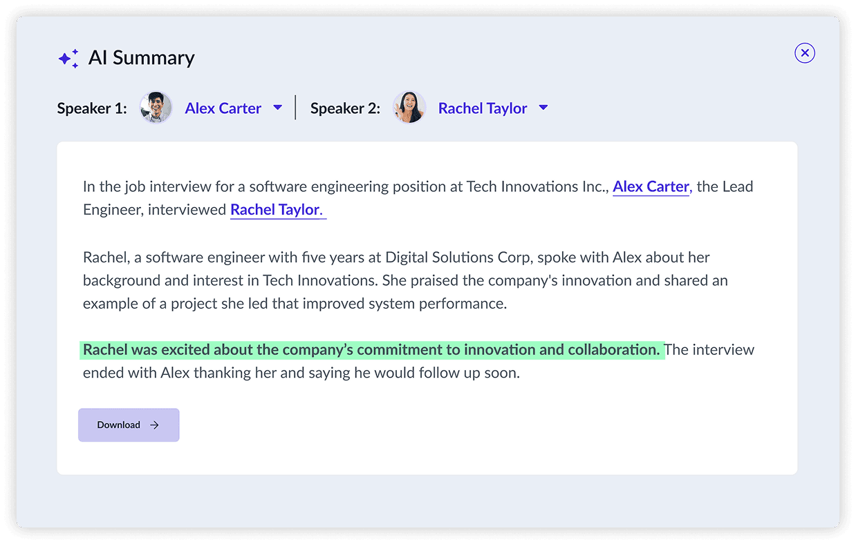 AI Interviewing