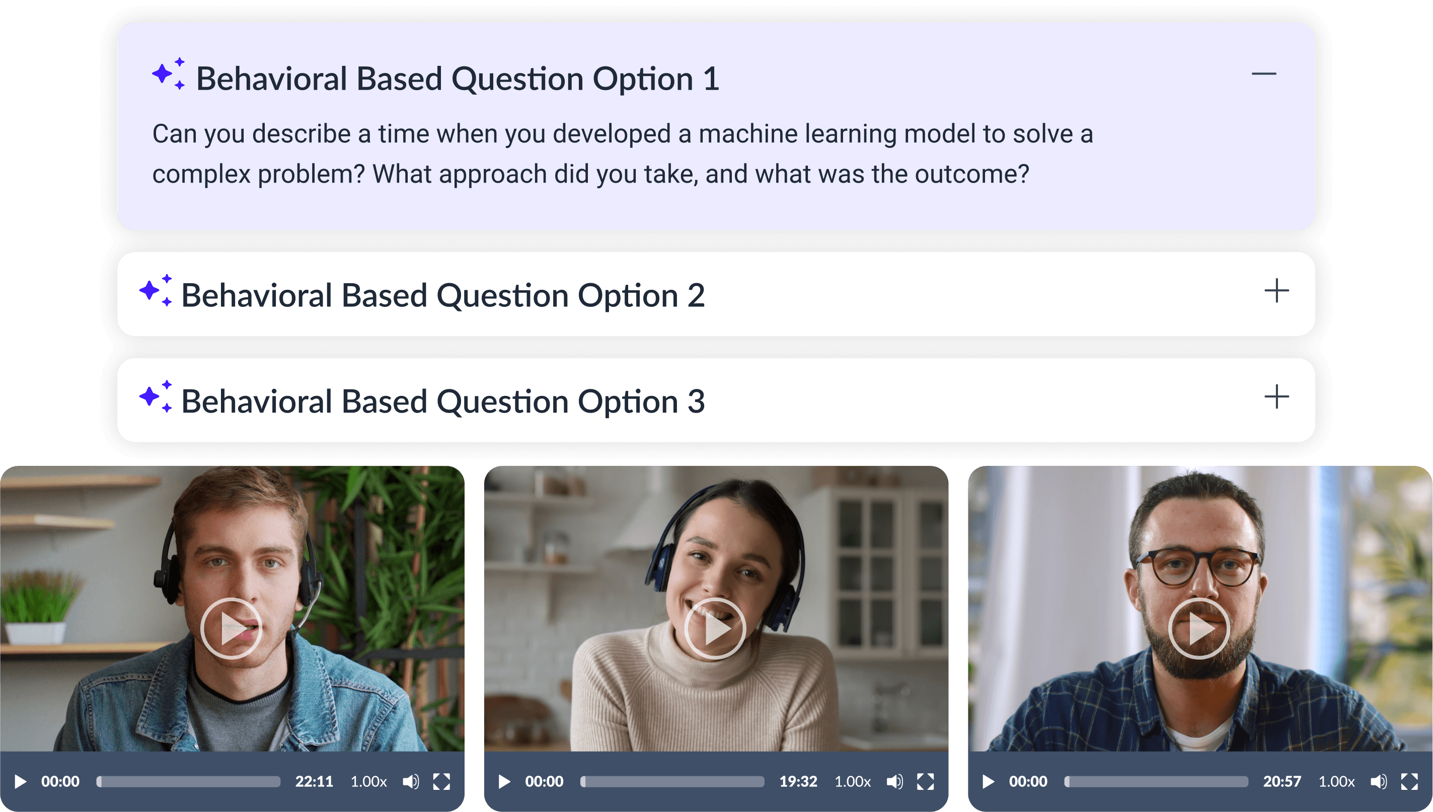 Generate questions that assess real competencies
